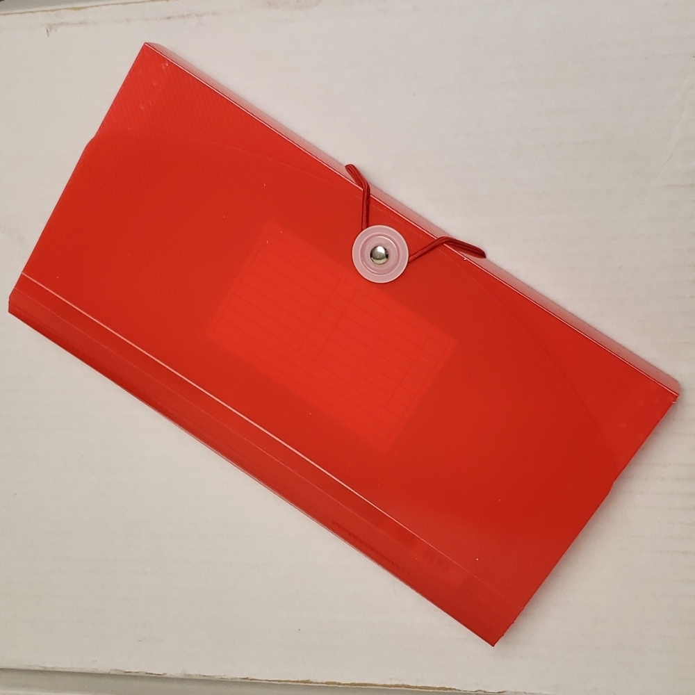 JAM Paper & Envelope portfolio file/ letter organizer- 3 colors available